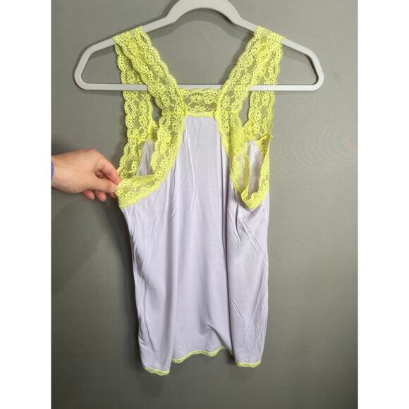 Honey Dew Tank top Fairy Y2K Retro Green Purple Lace 2000s Princess Baby Doll - Picture 2 of 11